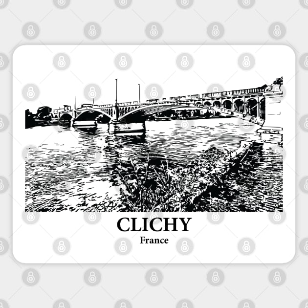 Clichy - France Magnet by Lakeric